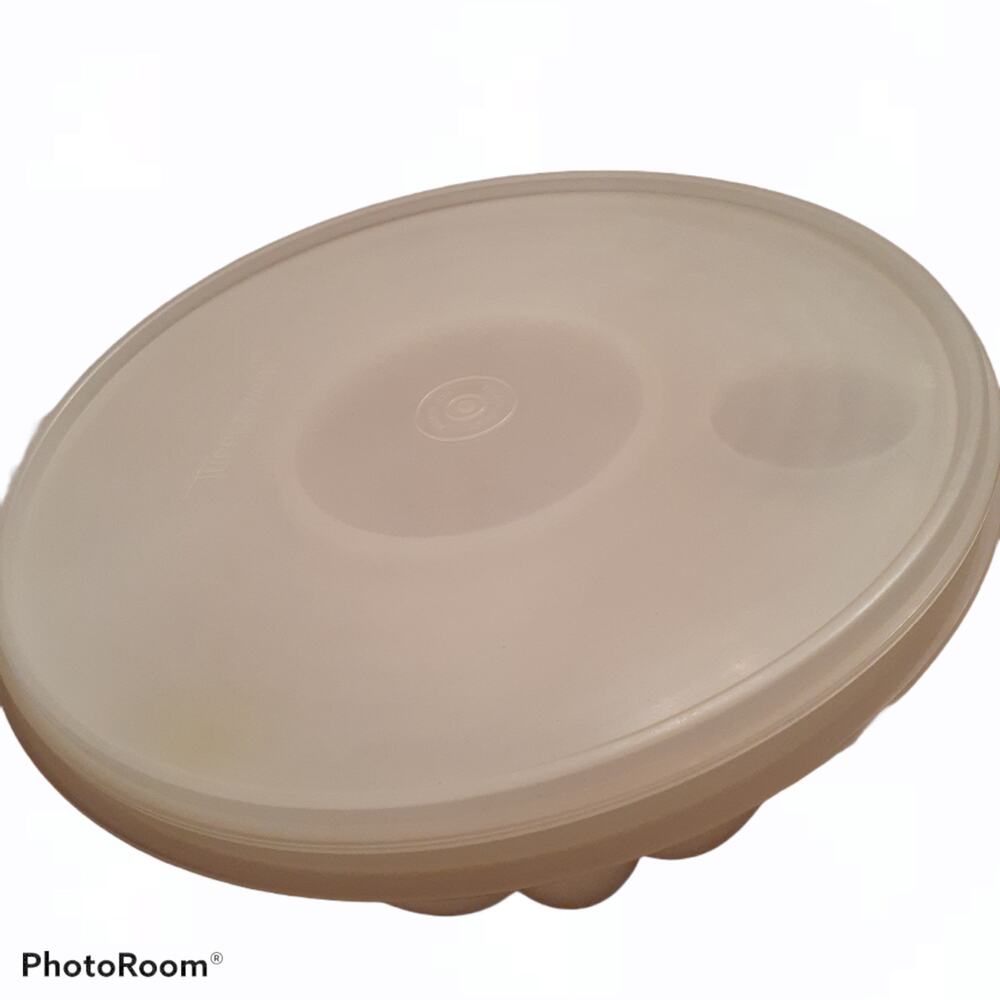 VINTAGE TUPPERWARE JELLO ICE MOLD USED - Picture 2 of 10
